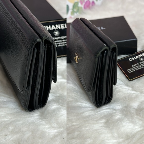 💯Authentic Chanel Short Trifold Wallet🍀 - Picture 12 of 14